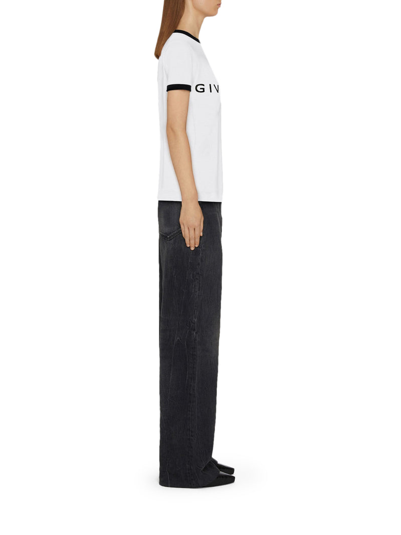 Suitnegozi T-shirt Slim GIVENCHY Archetype In Cotone