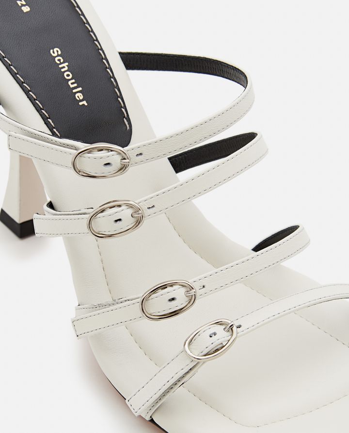 Biffi 95MM LEATHER SANDALS