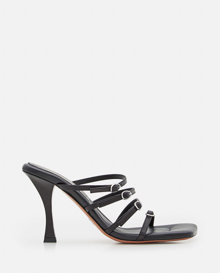 Biffi 95MM LEATHER SANDALS