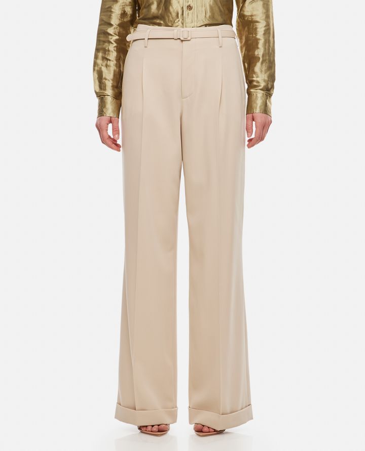 Biffi ACKLIE STRAIGHT LEG WOOL TROUSERS