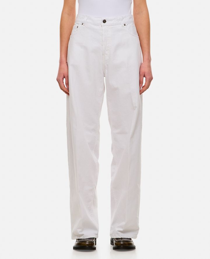 Biffi BETHANY PANTALONI IN DENIM TWILL 45 BAGGY