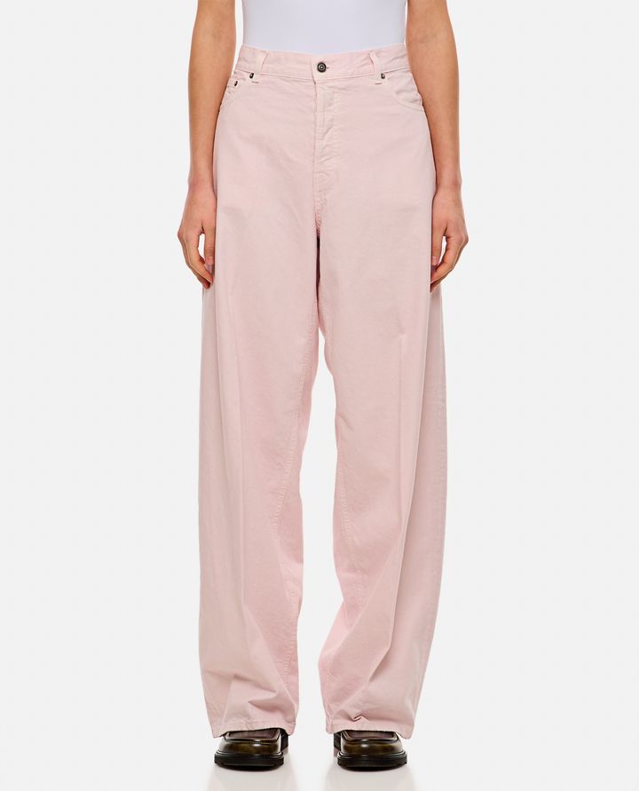 Biffi BETHANY PANTALONI IN DENIM TWILL 45 BAGGY