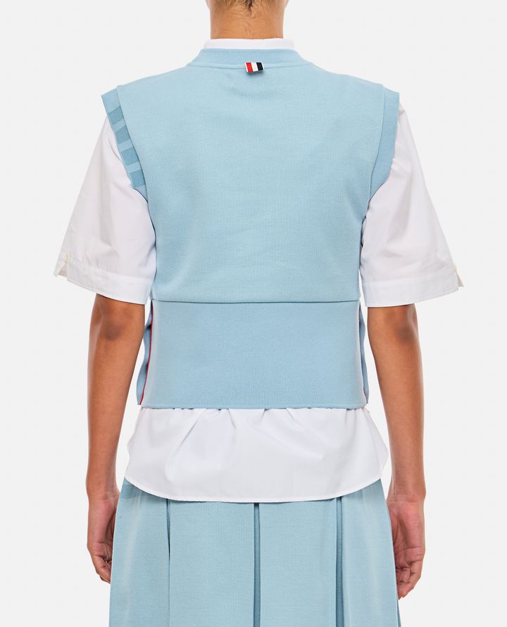 Biffi BLOUSON SHELL TOP IN MAGLIA