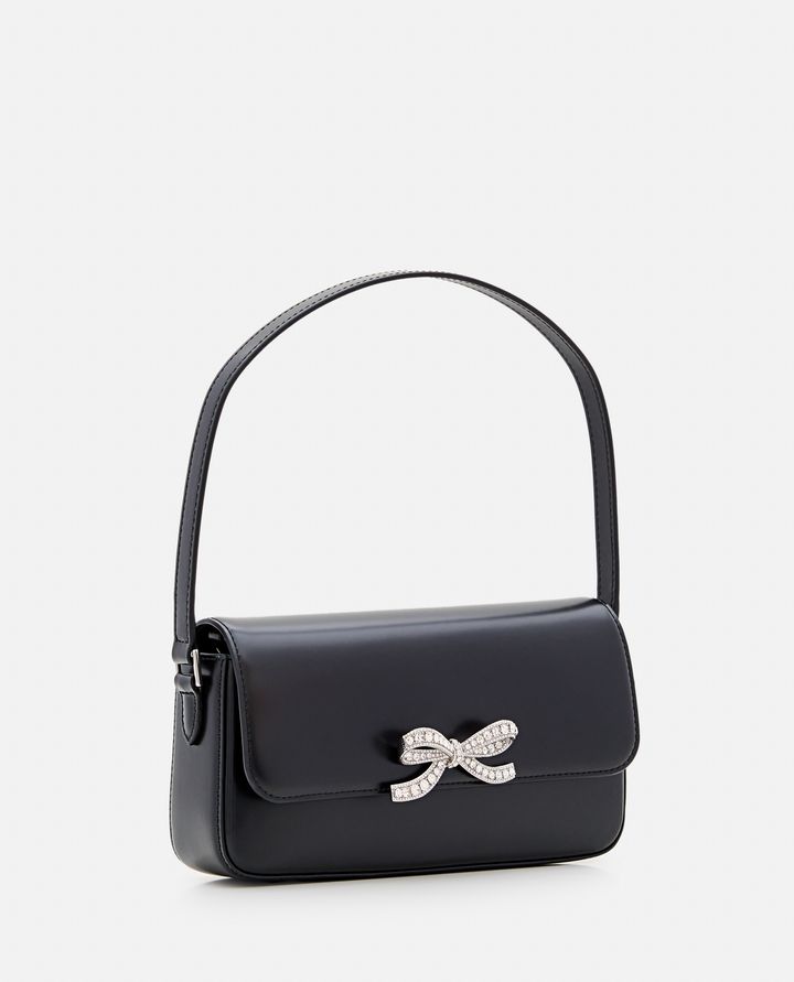 Biffi BORSA BAGUETTE IN PELLE NERA