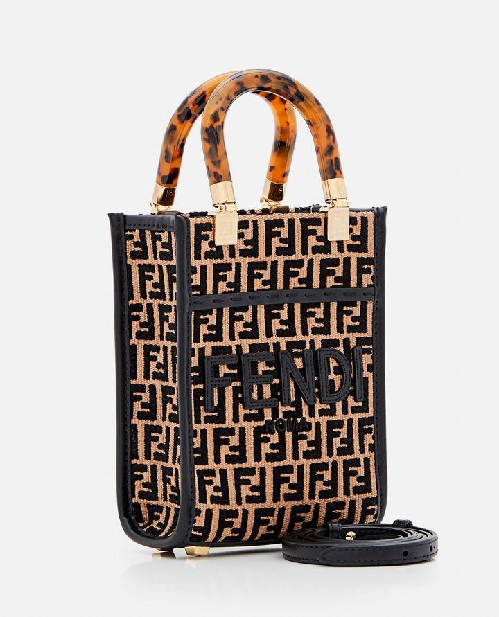 Biffi BORSA FENDI SUNSHINE RAFIA MINI