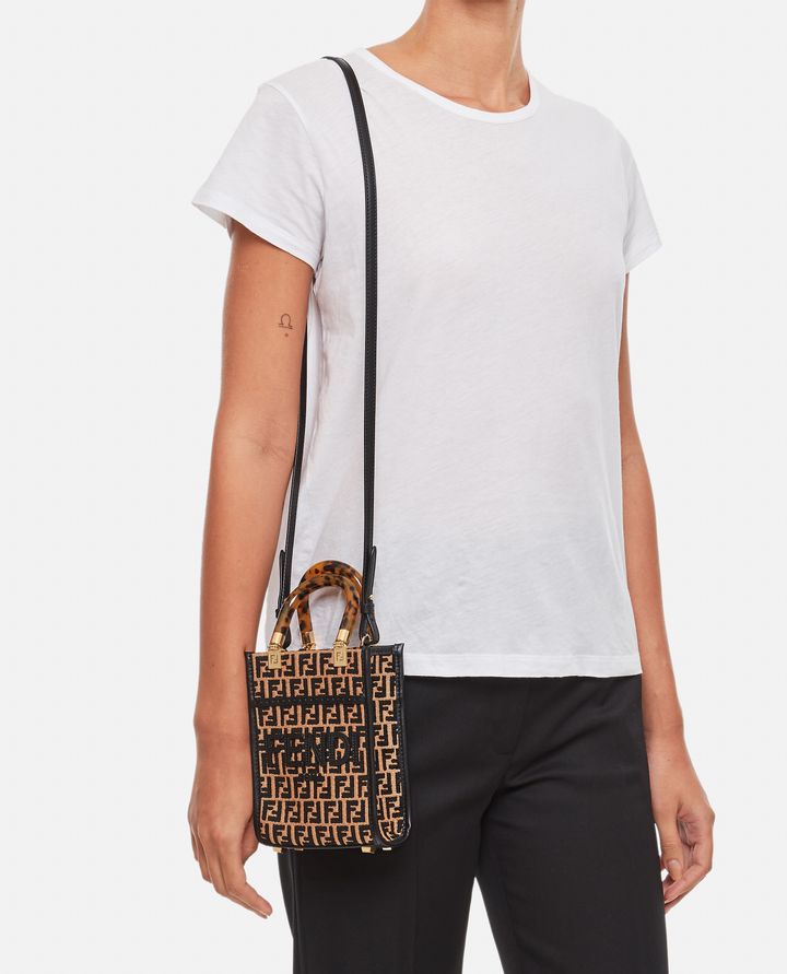 Biffi BORSA FENDI SUNSHINE RAFIA MINI