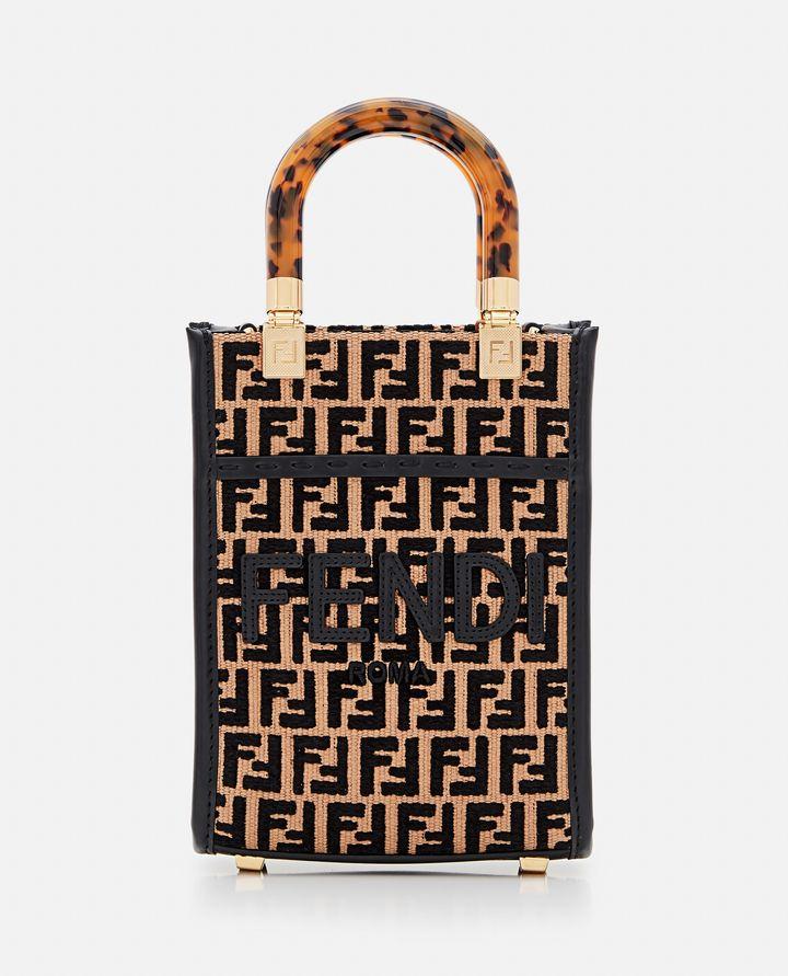 Biffi BORSA FENDI SUNSHINE RAFIA MINI