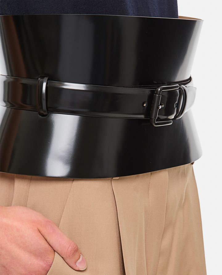 Biffi BUSTIER IN PELLE