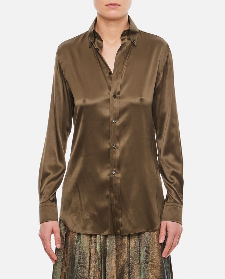 Biffi CAMERON BUTTONED SILK SHIRT