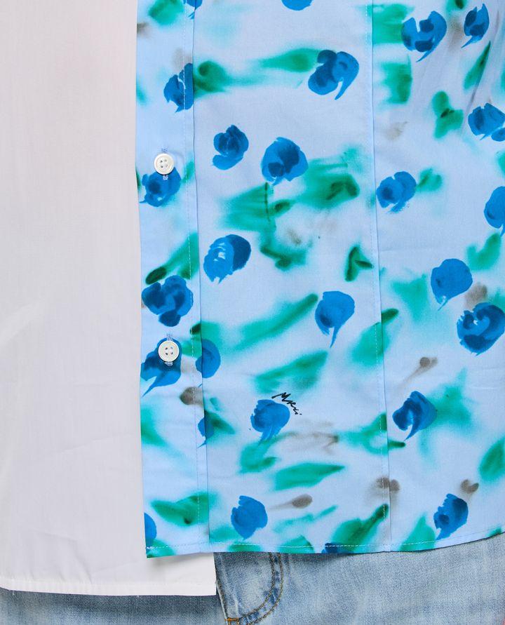 Biffi CAMICIA A MANICHE CORTE STAMPATA