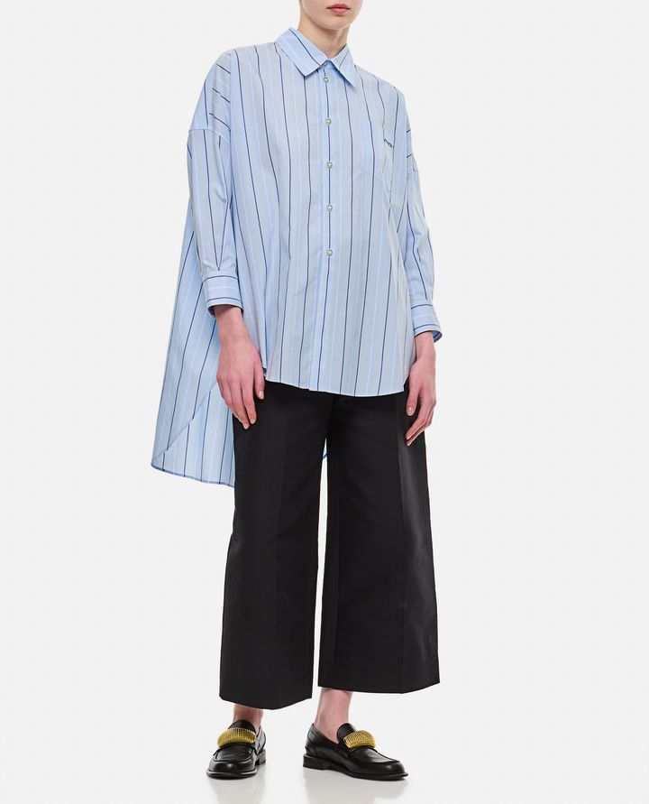 Biffi CAMICIA A RIGHE A MANICHE CORTE