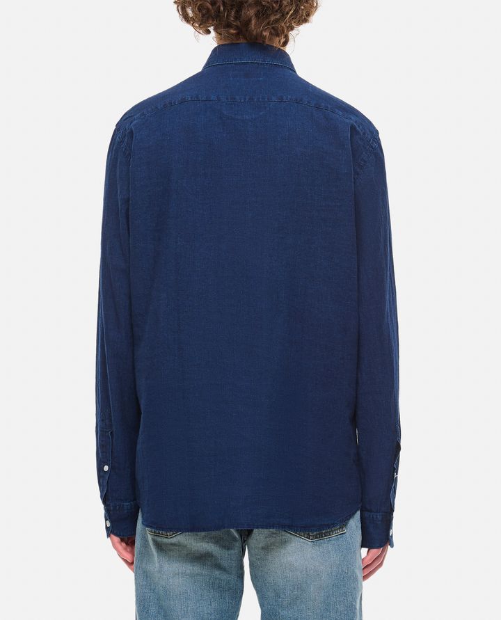 Biffi CAMICIA COLLO FRANCESE TESSUTO LAVATO