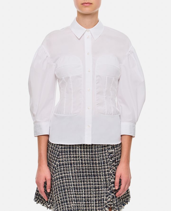 Biffi CAMICIA CON CUCITURA CORSETTO