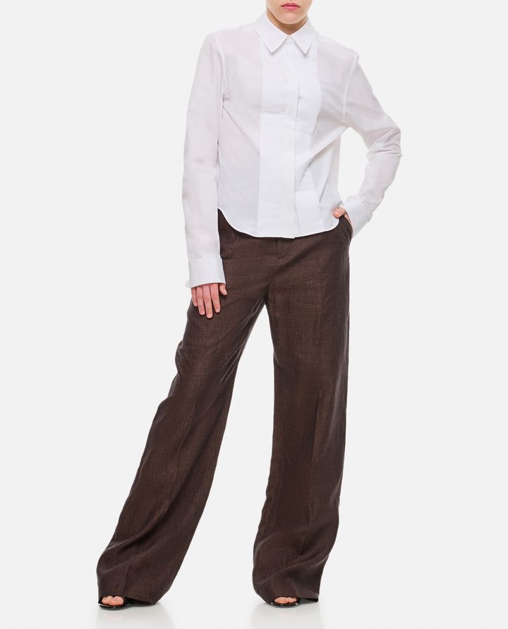 Biffi CAMICIA CON PANNELLO PLISSETTATO