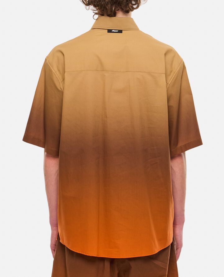 Biffi CAMICIA DEGRADÈ MANICHE CORTE