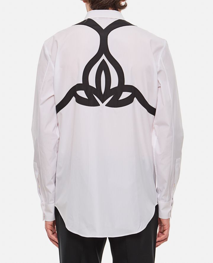 Biffi CAMICIA IN COTONE CON RICAMO