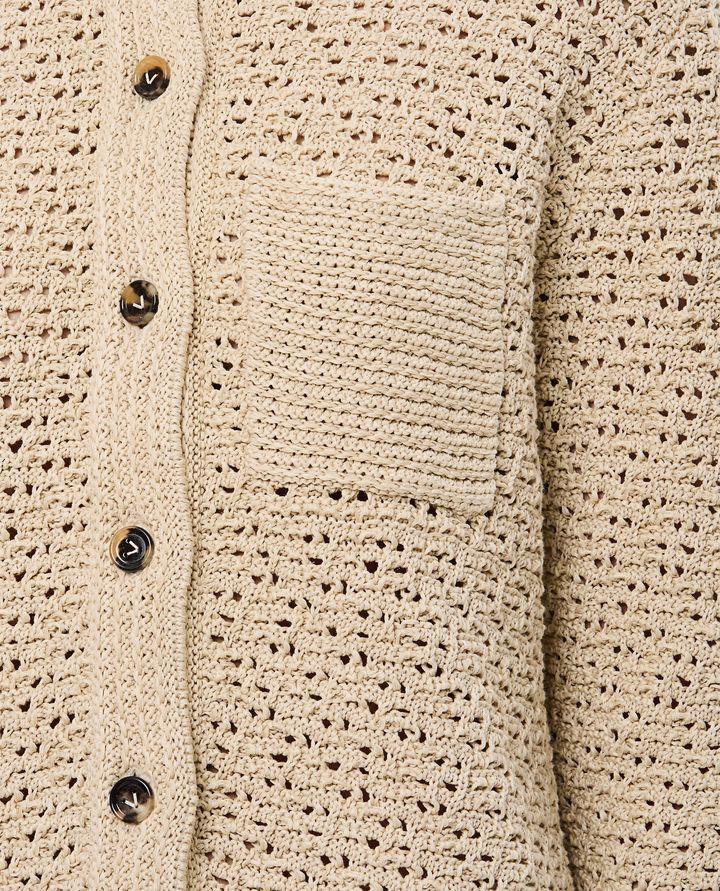 Biffi CAMICIA IN COTONE EFFETTO CROCHET