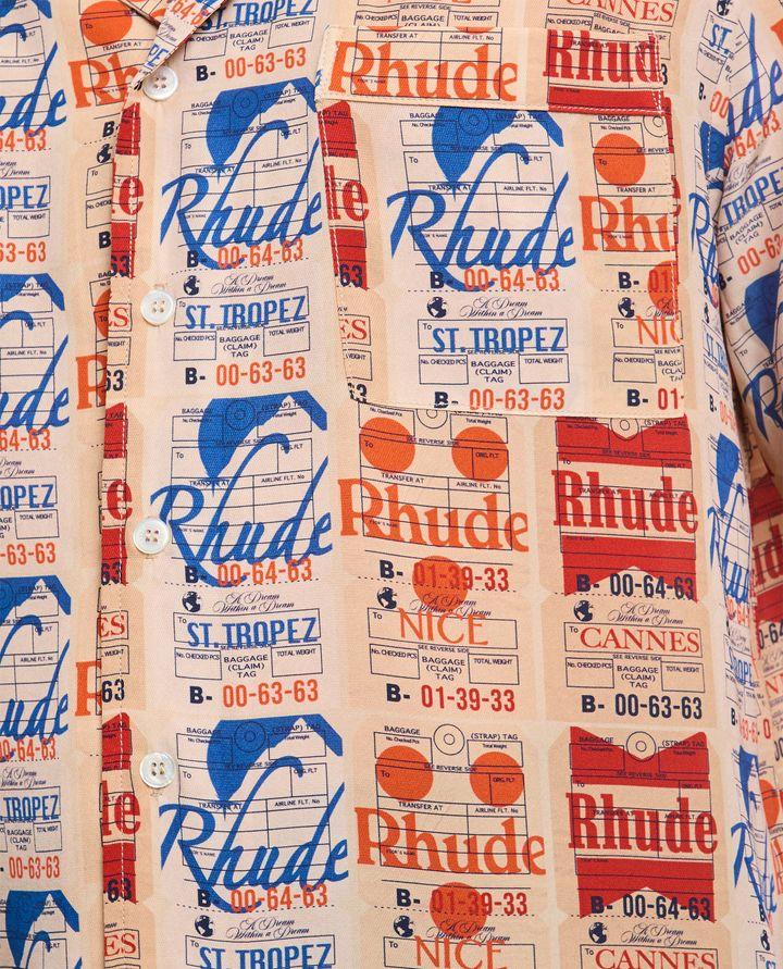 Biffi CAMICIA IN SETA VOYAGE DE RHUDE