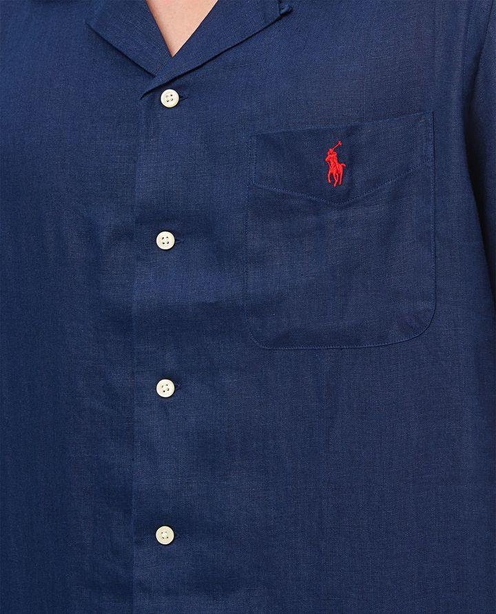 Biffi CAMICIA SPORTIVA IN LINO