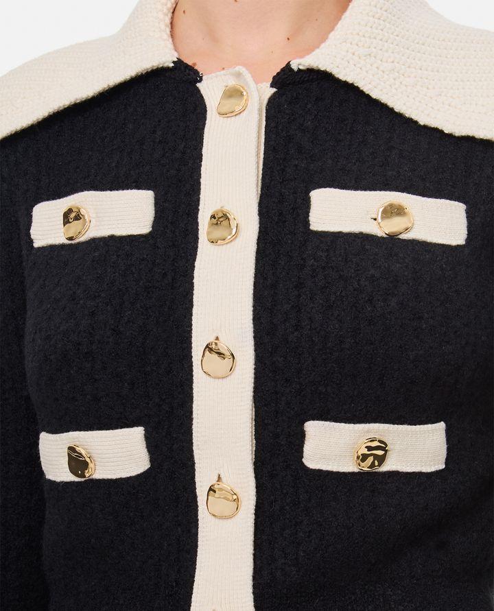 Biffi CARDIGAN CON BOTTONI ORO