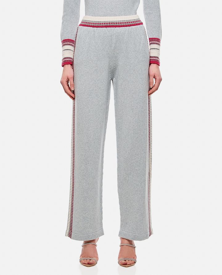 Biffi CASHMERE WIDE LEG TROUSERS