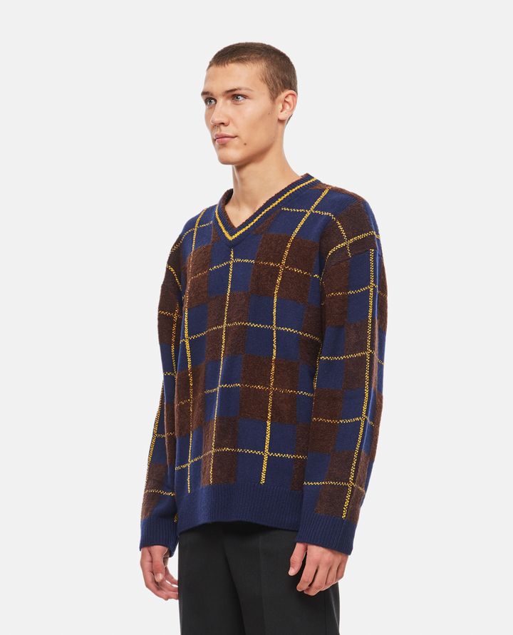 Biffi CHECKS REGULAR JUMPER