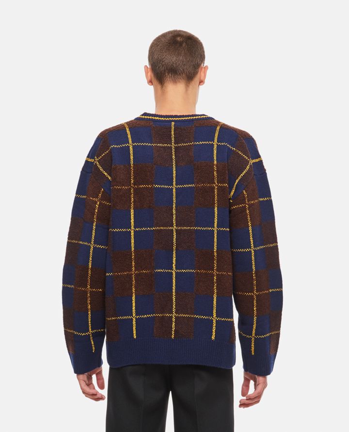 Biffi CHECKS REGULAR JUMPER