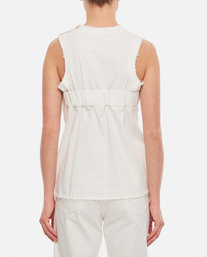 Biffi COTTON DENIM TANK TOP