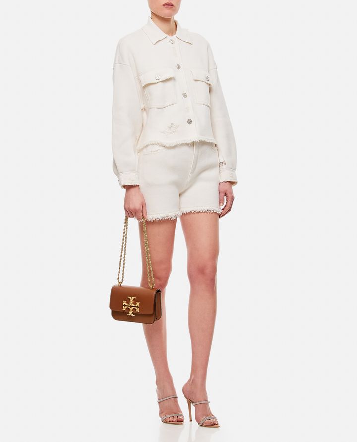 Biffi DISTRESSED CASHMERE SHORTS