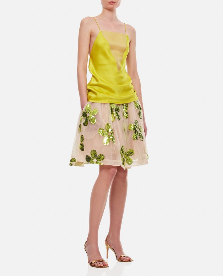 Biffi DOUBLE SATIN TOP