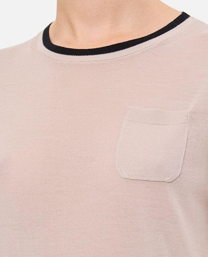 Biffi EGIDIO T-SHIRT IN LANA