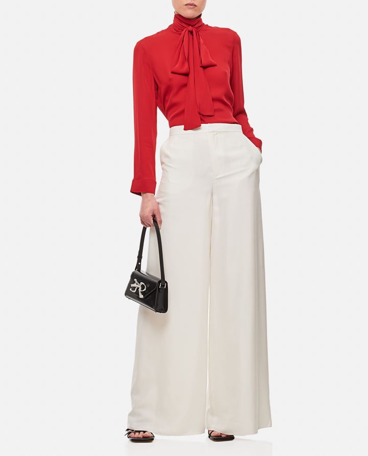Biffi ELAINE FULL LENGTH SILK TROUSERS