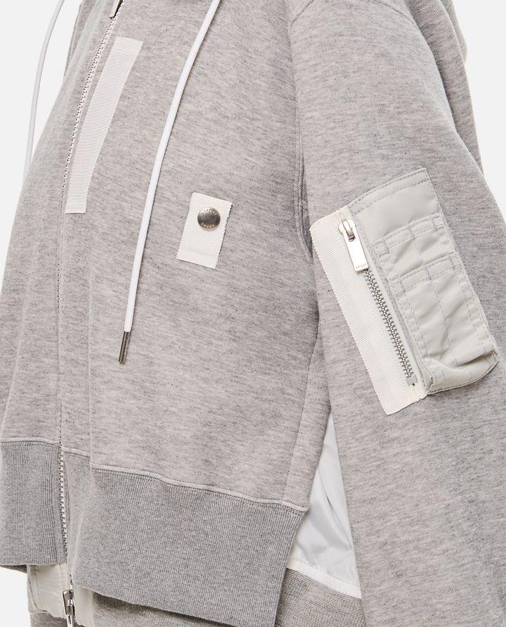 Biffi FELPA CON CAPPUCCIO E ZIP