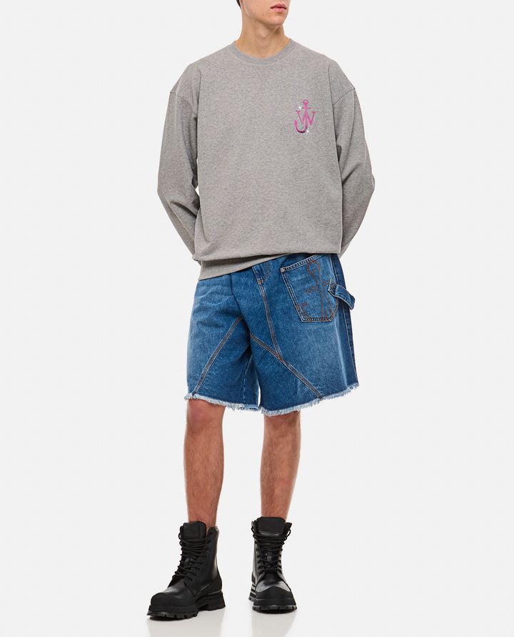 Biffi FELPA CON LOGO SUL DAVANTI E STAMPA RETRO