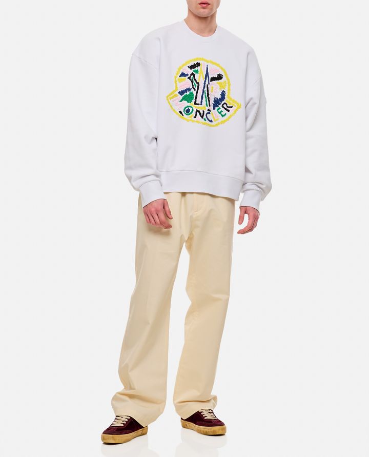 Biffi FELPA GIROCOLLO CON STAMPA