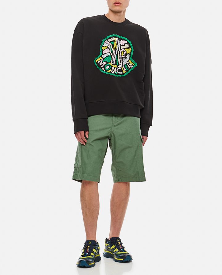 Biffi FELPA IN COTONE CON RICAMI