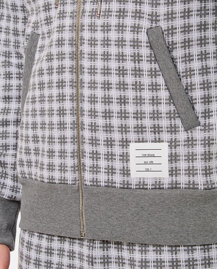 Biffi FELPA IN COTONE CON ZIP 4 RIGHE