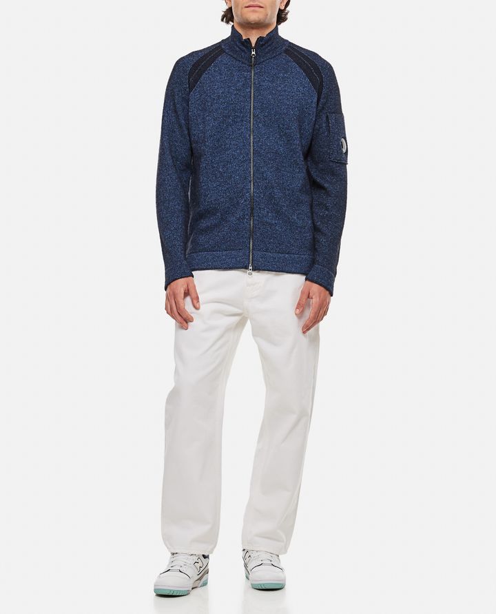 Biffi FELPA IN MAGLIA CON ZIP