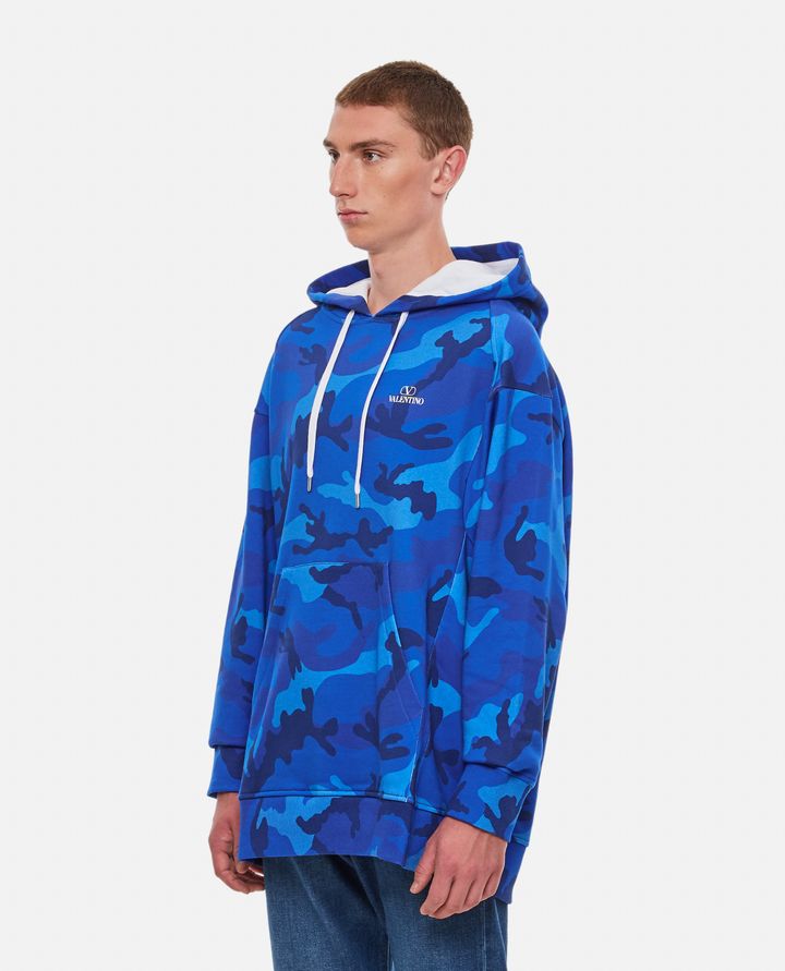 Biffi FELPA OVERSIZE CON CAPPUCCIO