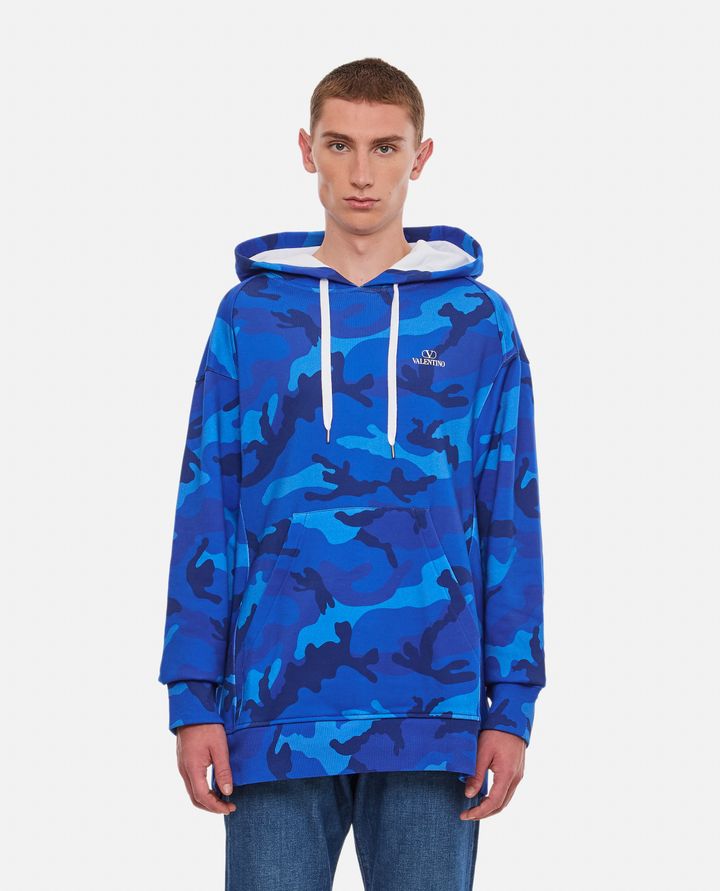 Biffi FELPA OVERSIZE CON CAPPUCCIO