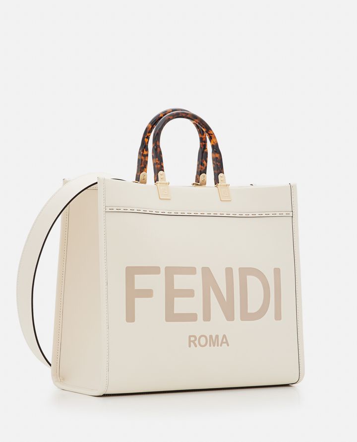 Biffi FENDI SUNSHINE LEATHER TOTE BAG
