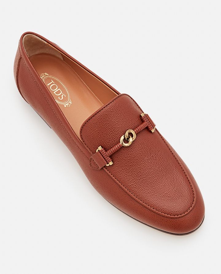 Biffi FLAT LEATHER LOAFERS