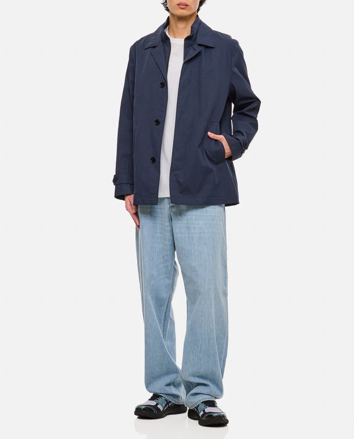 Biffi GIACCA CON BOTTONI E ZIP NASCOSTA