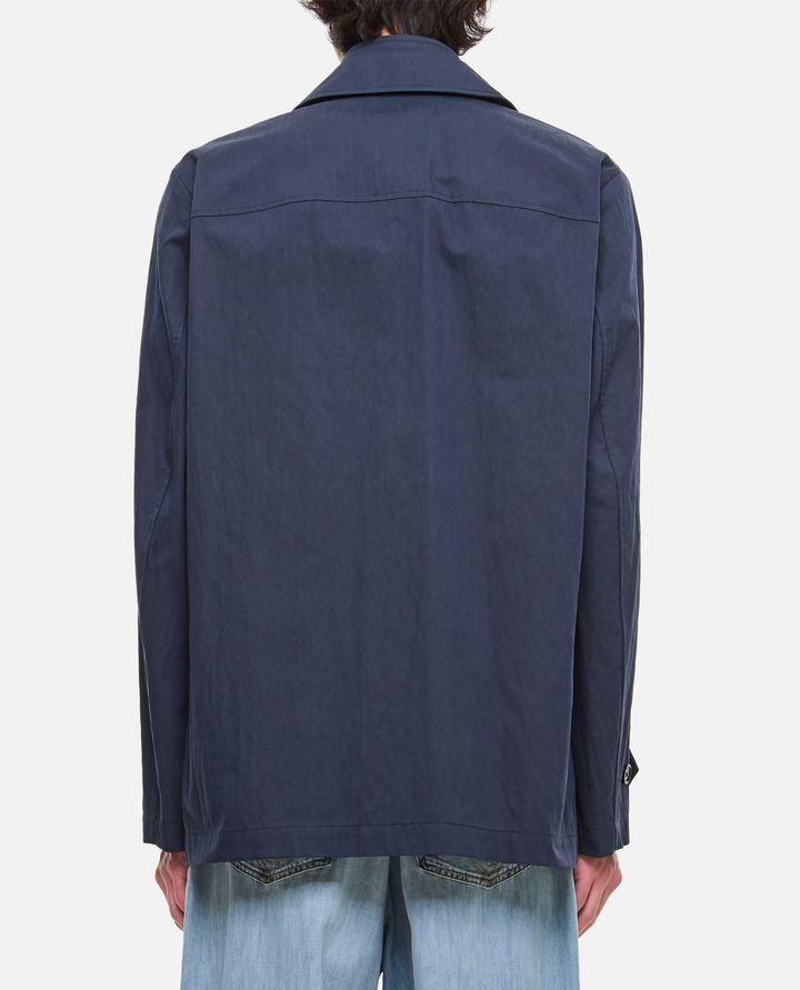 Biffi GIACCA CON BOTTONI E ZIP NASCOSTA