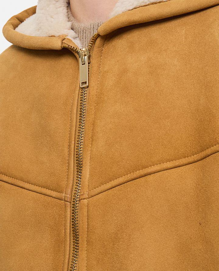 Biffi GIACCA CON CAPPUCCIO SHEARLING