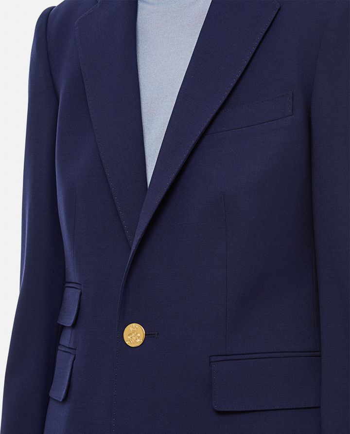 Biffi GIACCA MONOPETTO IN GABARDINA DI LANA CAMDEN