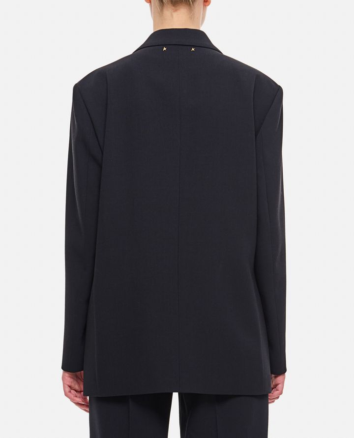 Biffi GIACCA OVER IN CREPE DI VISCOSA E LANA