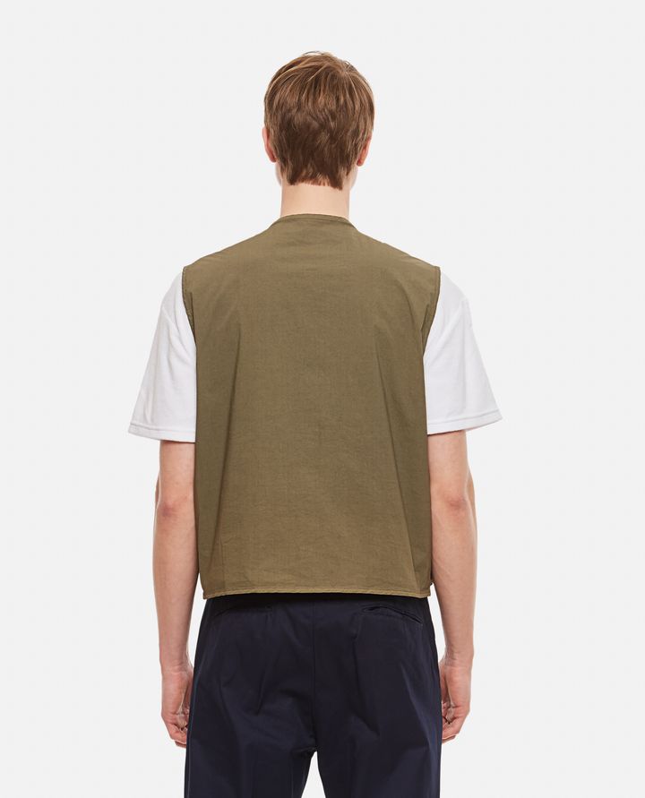 Biffi GILET TECNICO IN MISTO COTONE