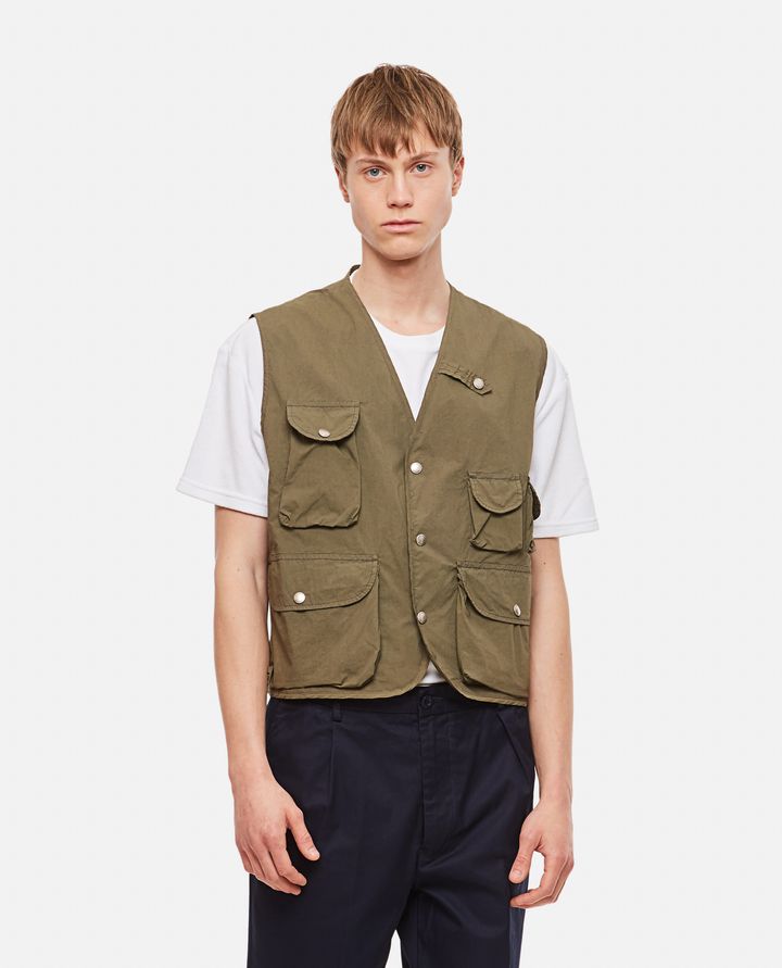 Biffi GILET TECNICO IN MISTO COTONE