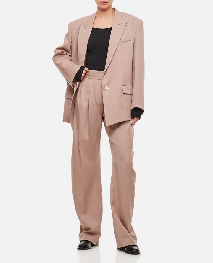 Biffi GLEN BLAZER MONOPETTO GABARDINE